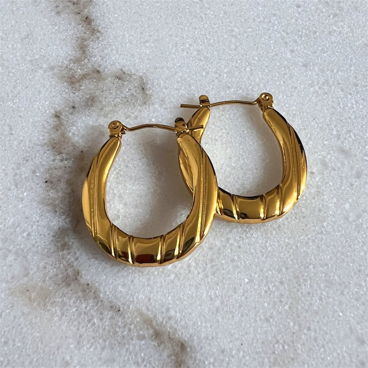 18k gold 13 earrings 18k gold 13 earrings